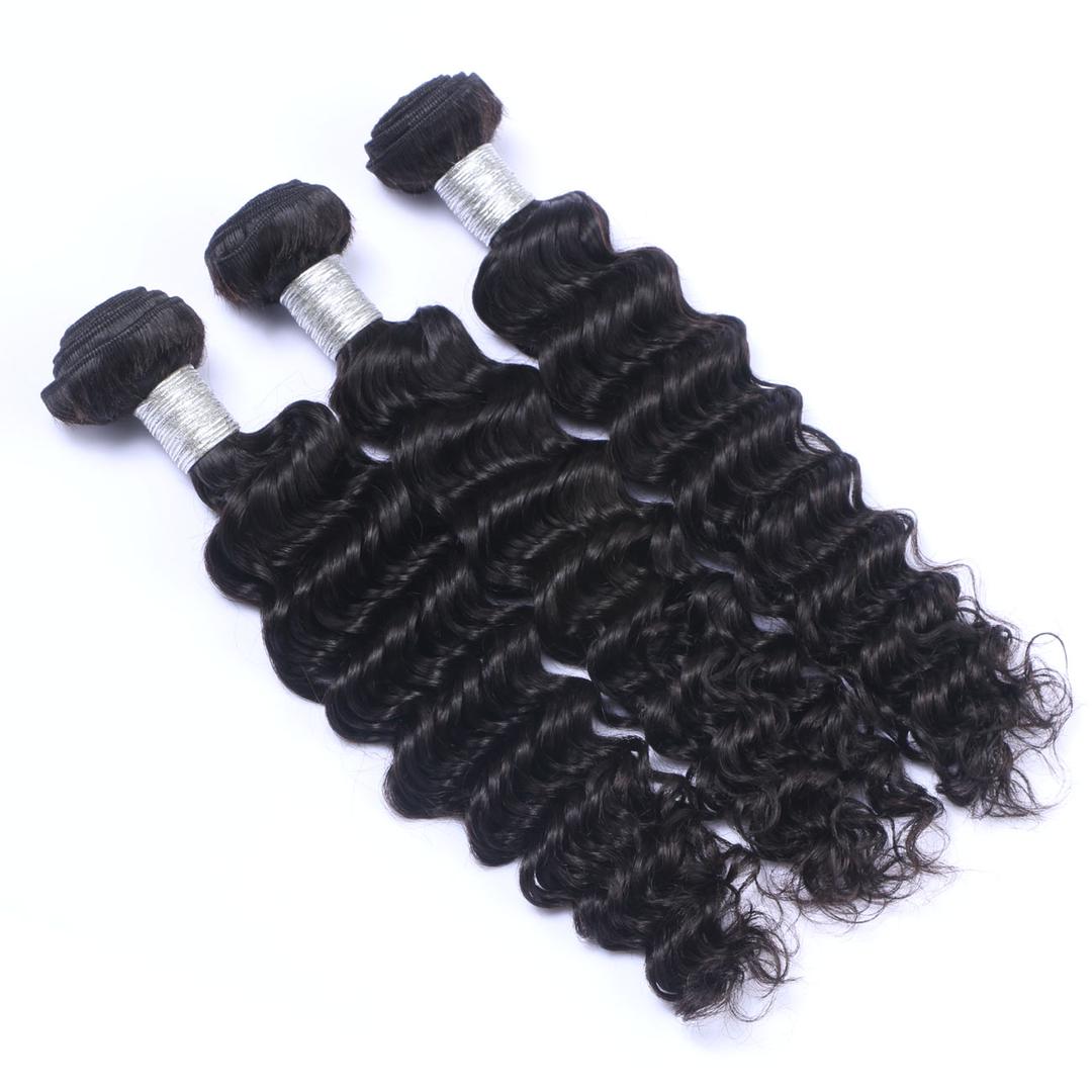 4 Mink Deepwave Bundles + Closure