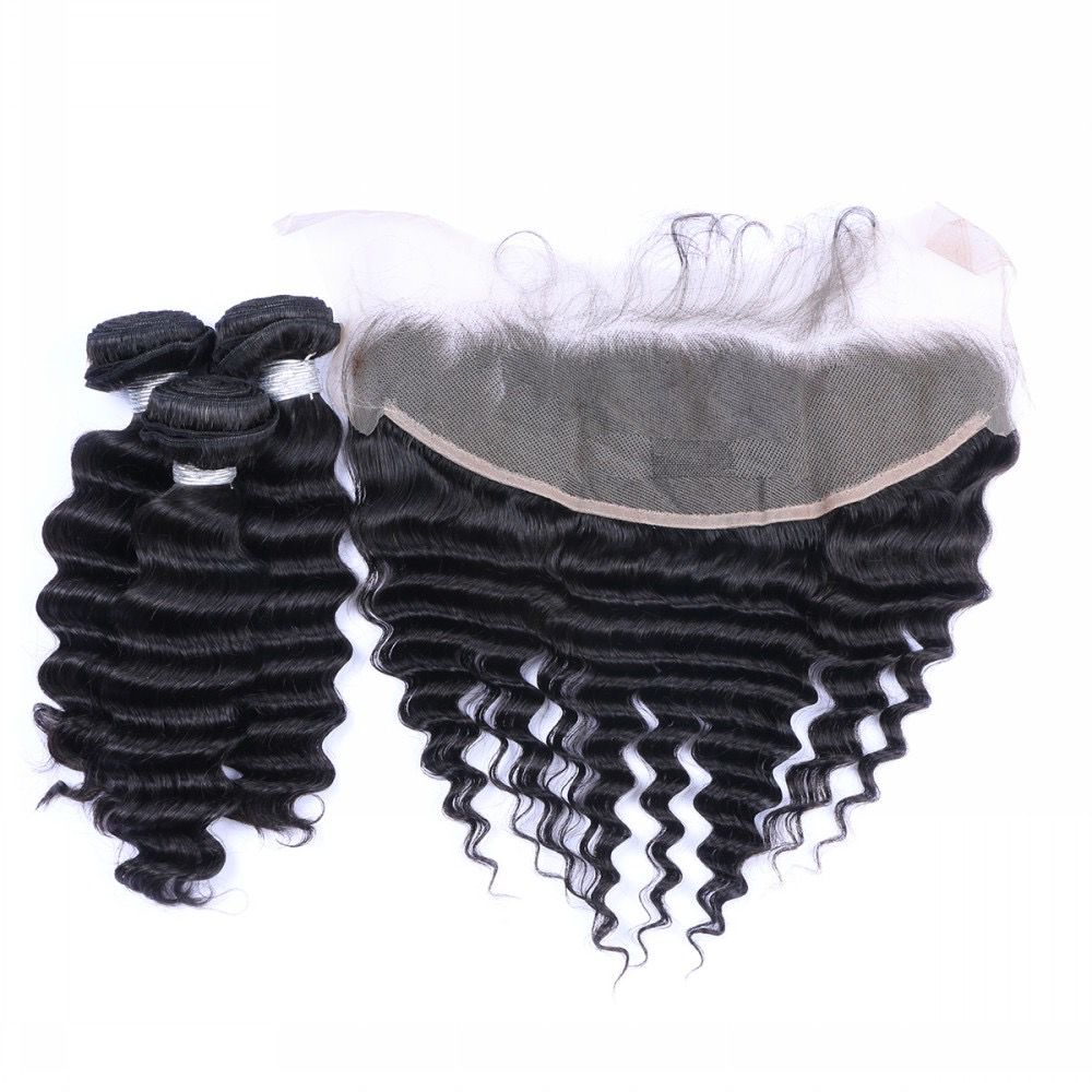 3 Mink Deepwave Bundles + Frontal
